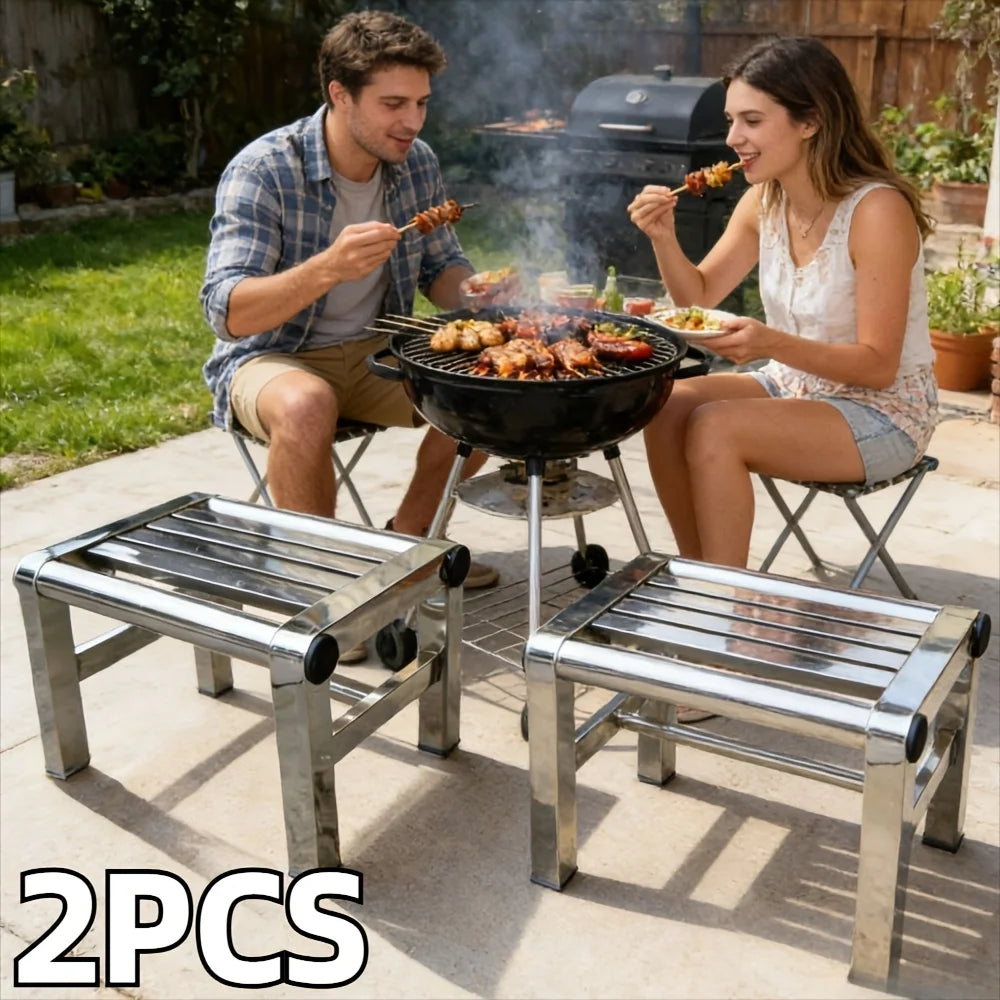 Stainless Steel Waterproof Stool Portable Outdoor Fishing Seat