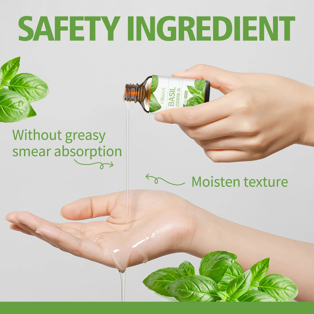 30ml Basil essential oil moisturizing aromatherapy suitable for aromatherapy candles car humidifier Zpaxo