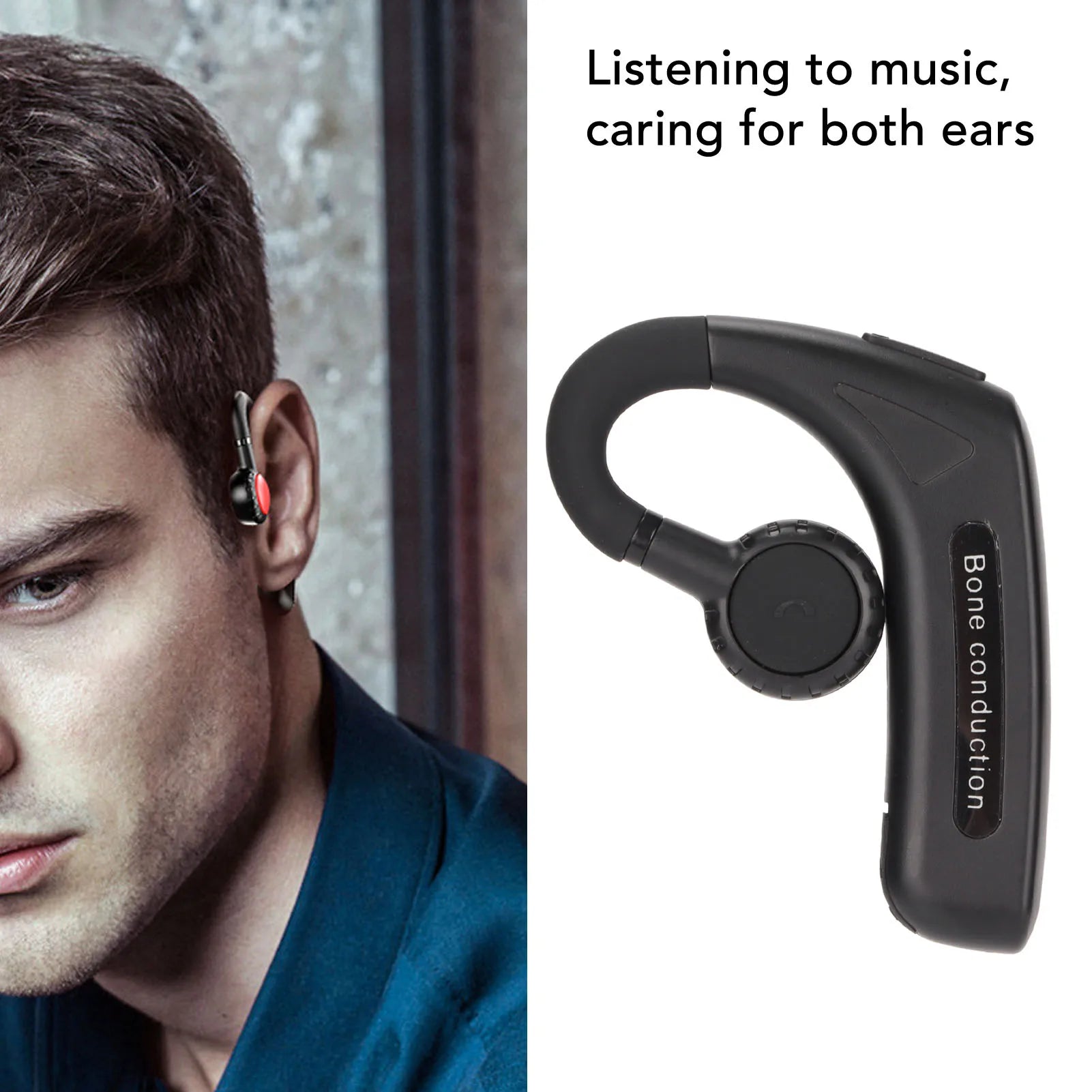 Bone Conduction Earbuds Stereo 5 0 Multifunctional Hands Wireless