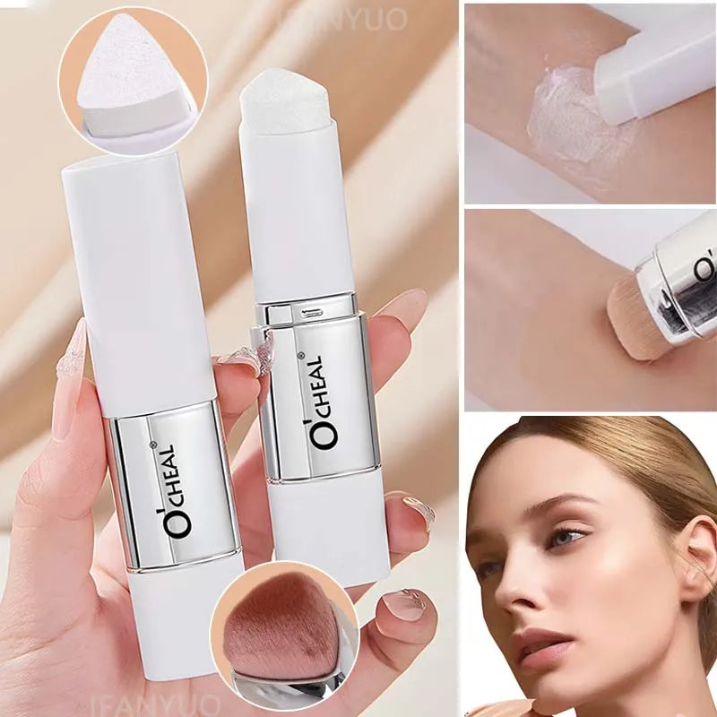 2-in-1 Temperature Changing Foundation Stick Facial Coverage