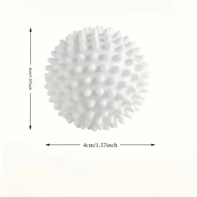 4-Pack Reusable Laundry Balls: Remove Hair, Soften, Anti-Tangle, Reduce Wrinkles, No Power Zpaxo