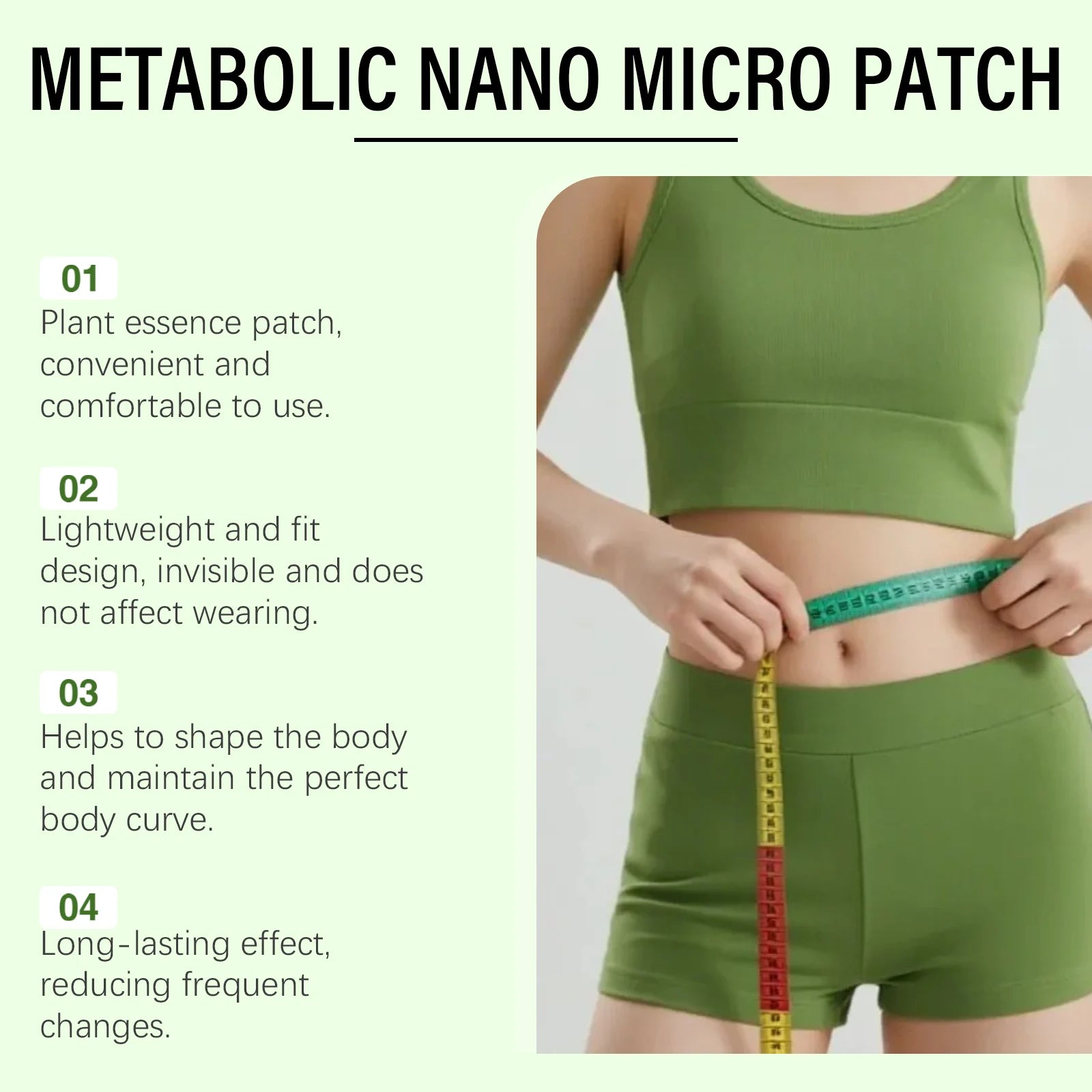 Nano Microneedle Body Firming Patch – Collagen, NAD+ | 7 Pcs Microneedle Skin Patch Zpaxo