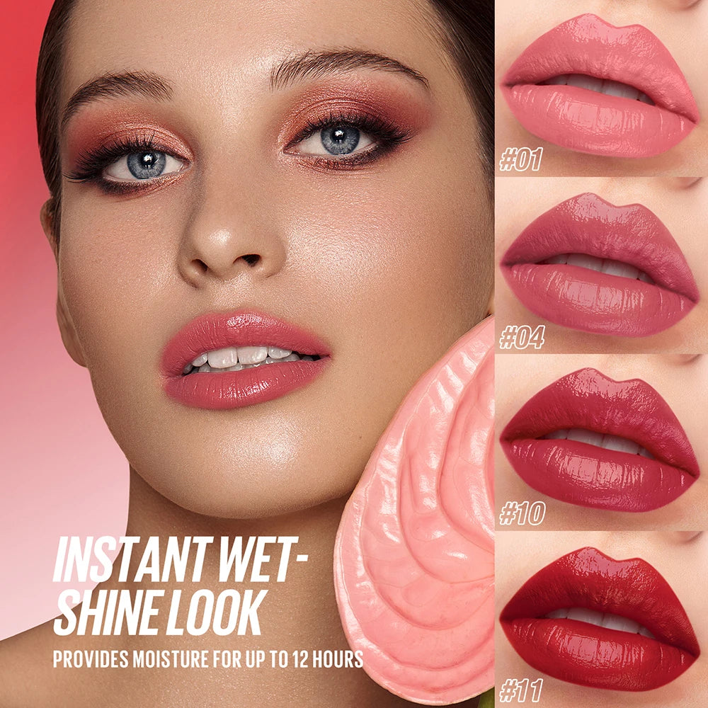 Lip Gloss Shiny Liquid Lipstick Long Lasting Moisturizing Non-sticky Zpaxo
