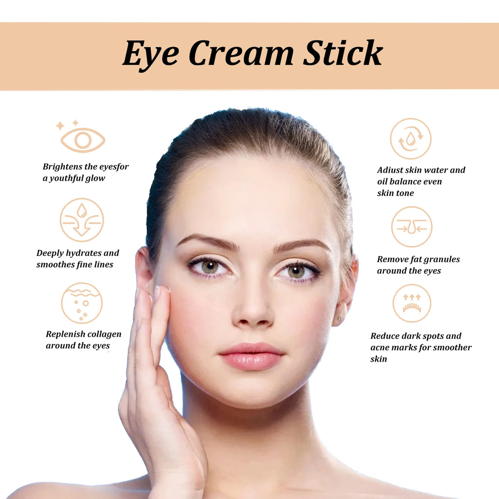 Hoygi Snail Eye Cream Stick – Dark Circles, Wrinkles & Puffiness Eye Cream Stick Zpaxo