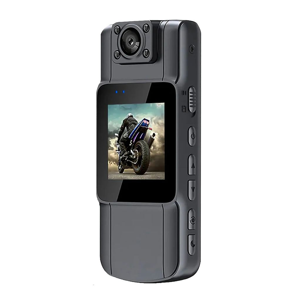 4K UHD Mini Body Camera Audio Video Recording 150 Wide Angle 180 Lens