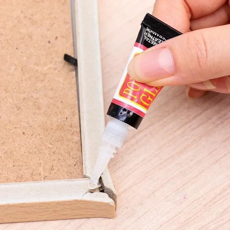 Liquid Super Glue Wood Rubber Metal Glass Cyanoacrylate Adhesive Stationery Store Nail Gel 502 Instant Strong Bond Leather Zpaxo