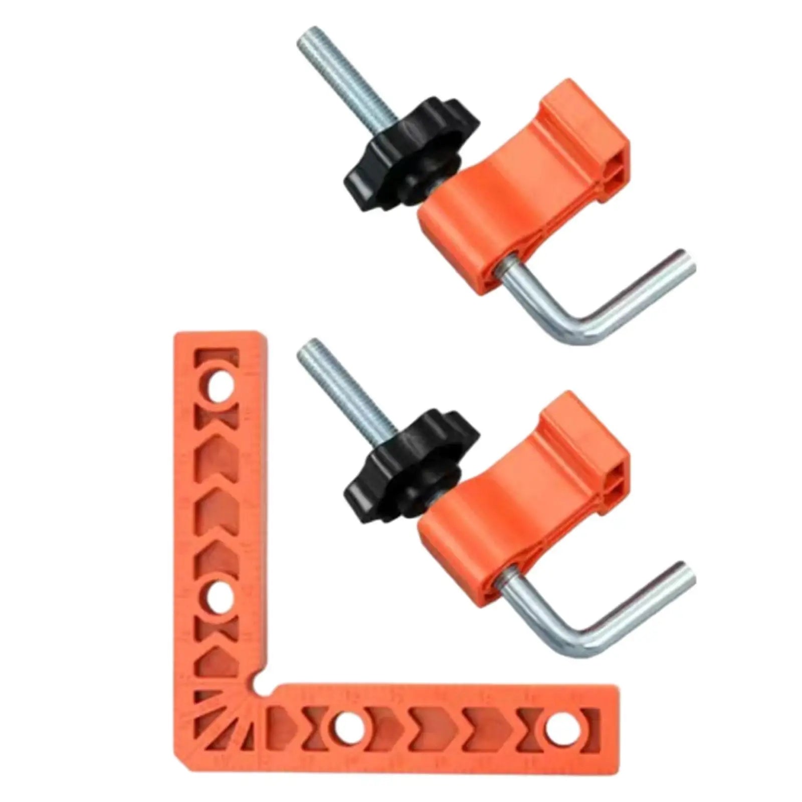 90 Degree Corner Clamp Positioning Square L Type Clamping Square Carpentry Squares for Woodworking Drawers Boxes Cabinets Frames Zpaxo 4inch