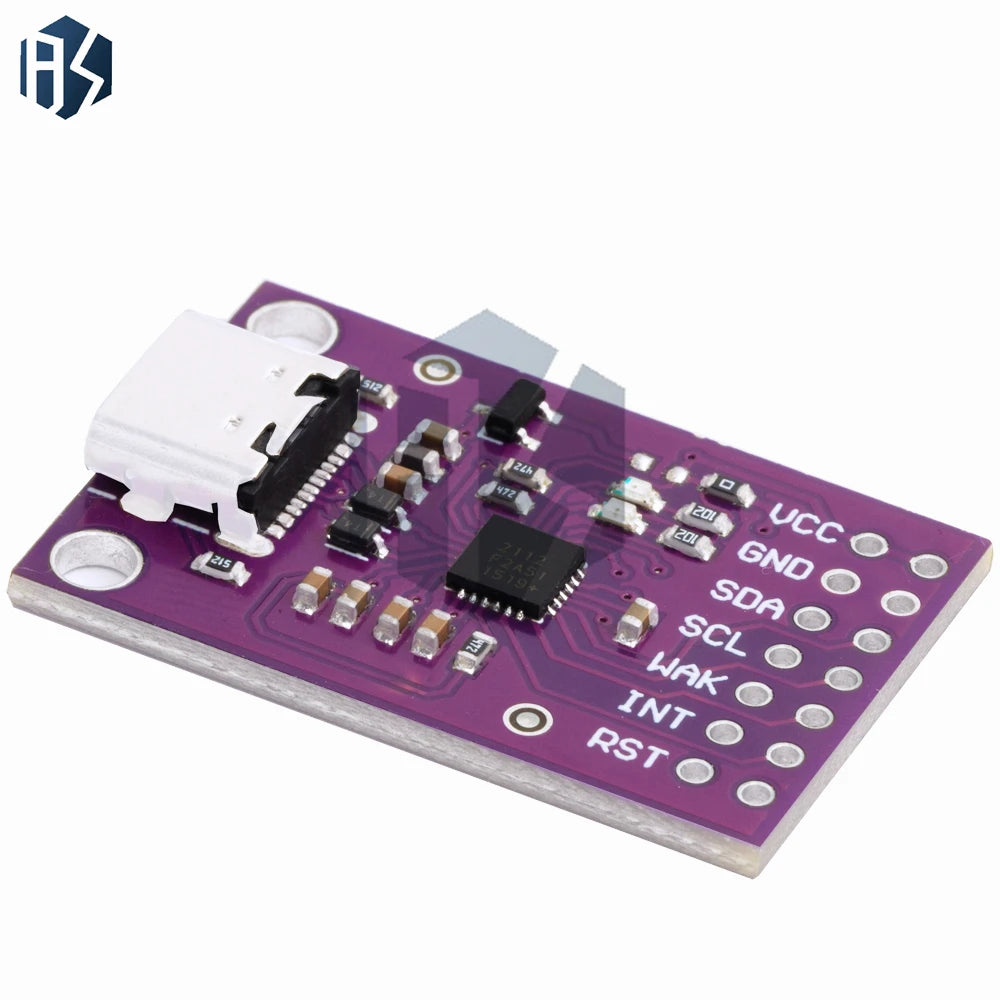 ‌CP2112 USB to SMBus/I2C Bridge Evaluation Kit – HID-Compliant Debug Board with Micro-USB for CCS811 Gas Sensor for Arduino 3.3V Zpaxo