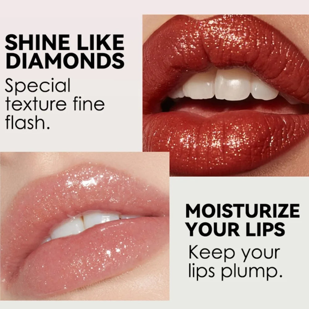 1Pc Mermaid Sparkling Velvet Lipstick Holographic Metallic Pearl Lipstick Lasting Micro-Glow Shimmer Lip Stain Women Makeup Gift Zpaxo