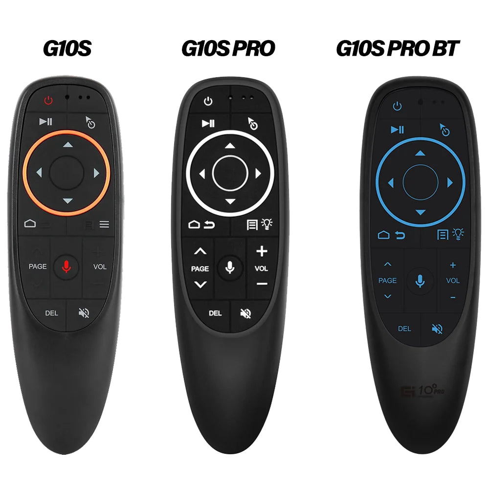 G10S Pro Voice Remote Control G10SPro BT 2.4G Wireless Air Mouse Gyroscope Backlit Smart TV Controller For Android Set-top Box Zpaxo