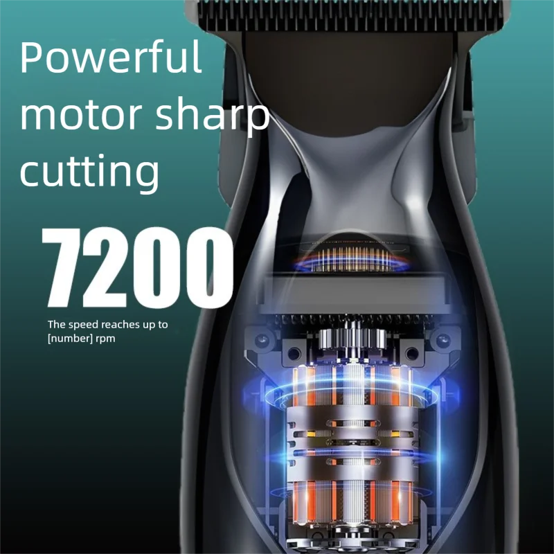 Electric Hair Clipper Household Carving Pusher Bald Head Shaver