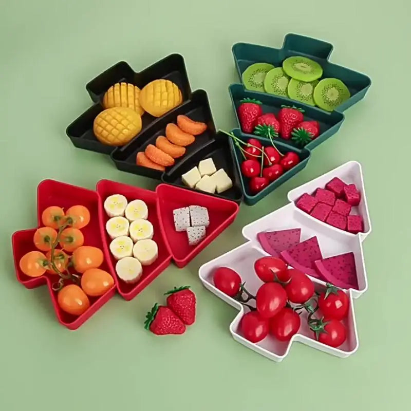 2026 Tree Fruit Plate Merry Christmas Decorations Christmas Decoration For Home Noel Xmas Gifts Happy New Year Zpaxo