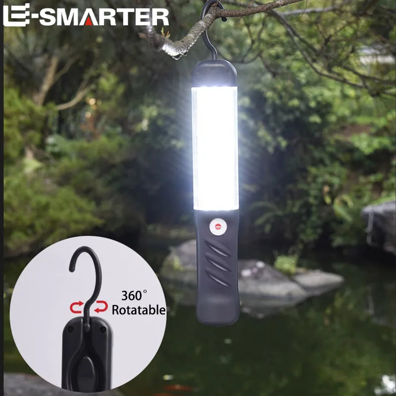 Rechargeable LED Portable Spotlight – 3 Modes, Magnetic Base