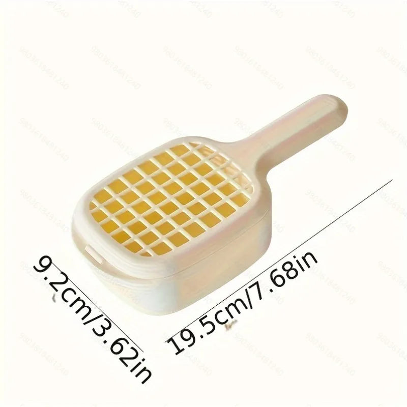 1 Vegetable Washing Basket Lid Handle Kitchen Colander Draining Zpaxo 1pc