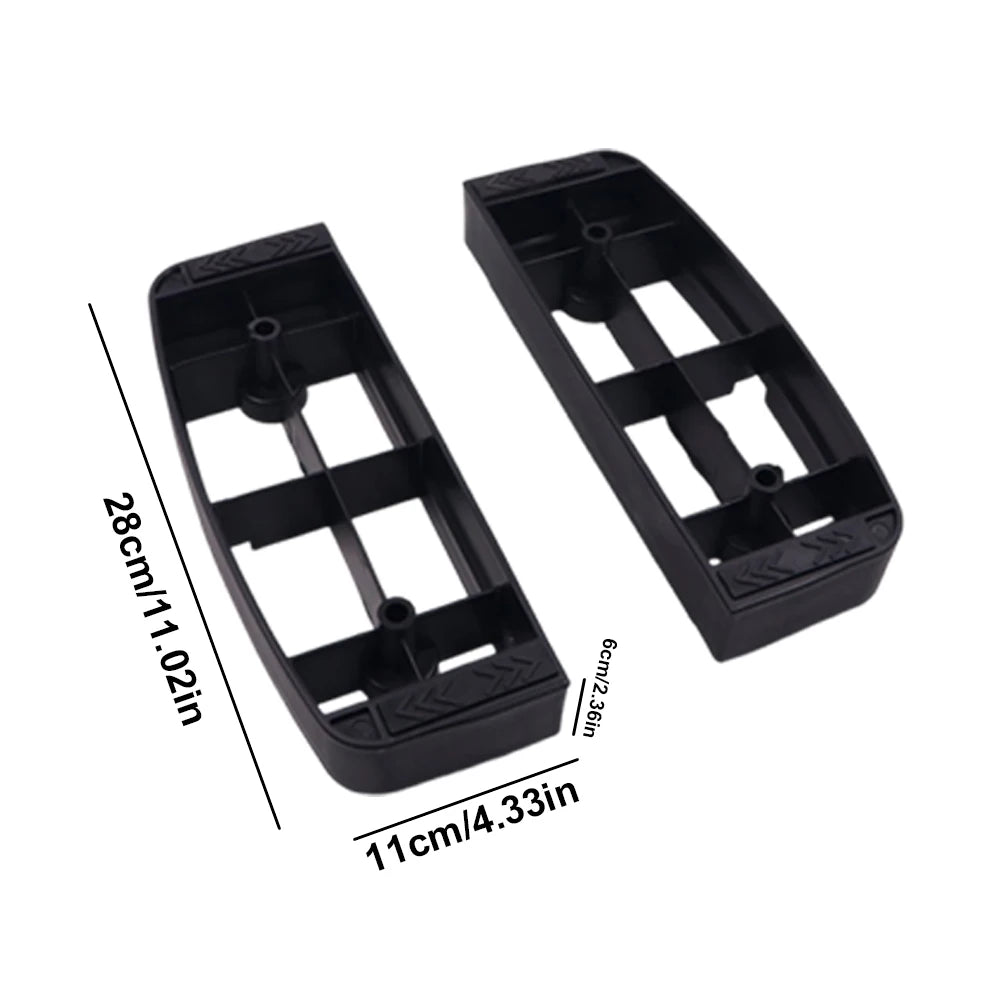 Fitness Pedals Base Mini Body Building Stepper Adjustable Non-slip Zpaxo 1pair Pedal Base