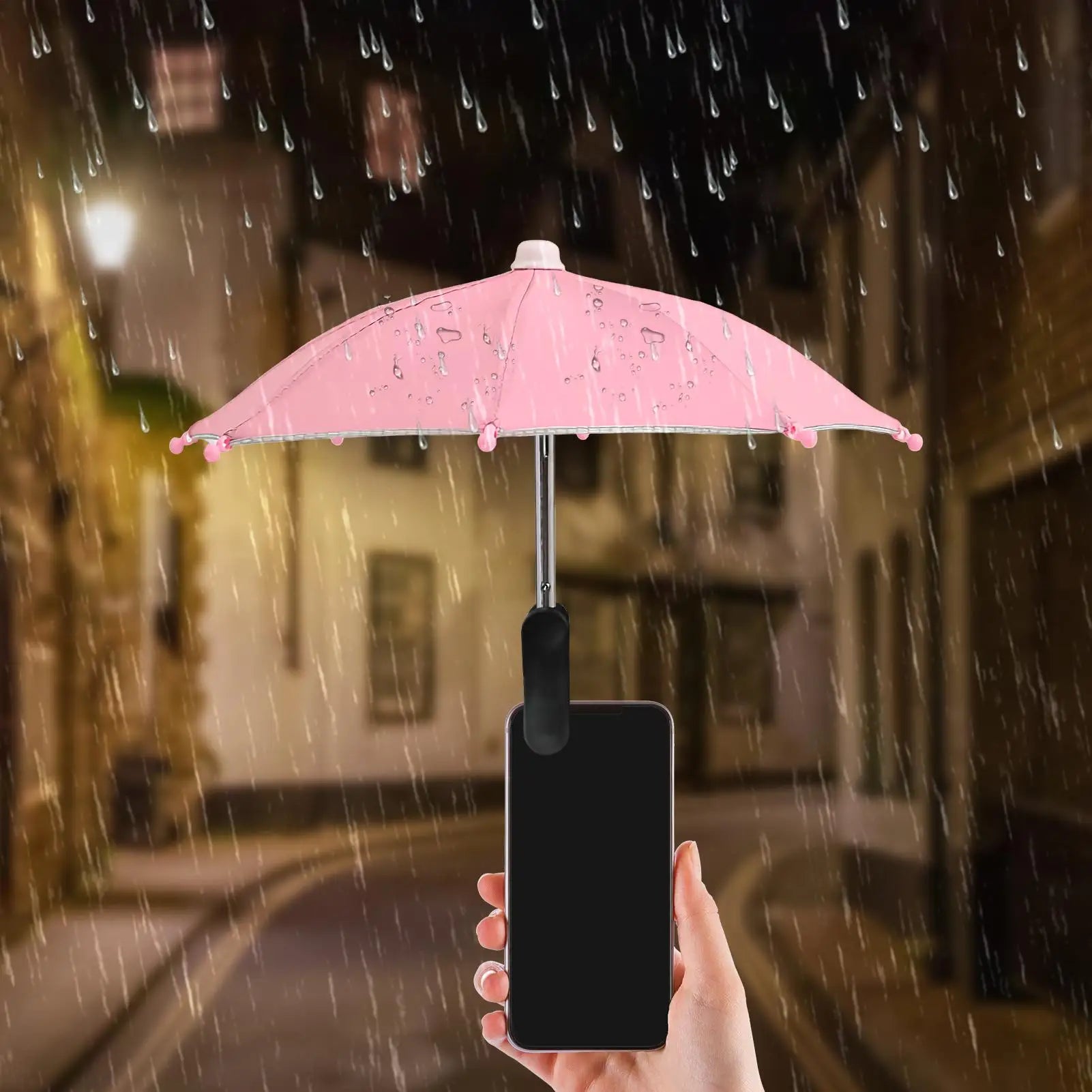 Mini Phone Umbrella Clip – Sun Shade & Anti-Glare Screen Guard Phone Shade Accessory Zpaxo