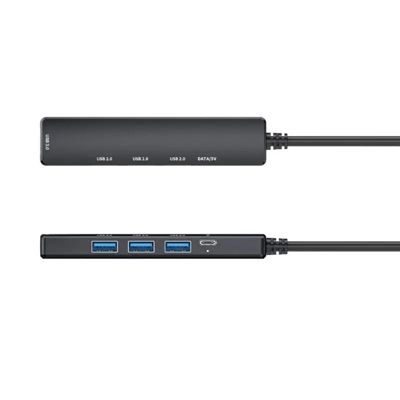652F Portable USB 5 USB3 0 USB2 Port Hubs Efficient Device Zpaxo