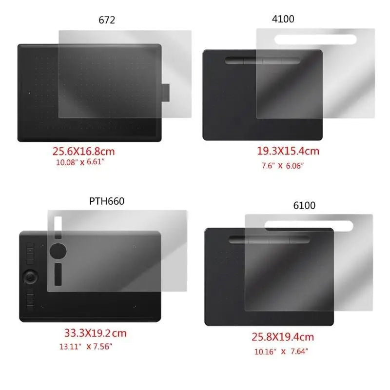 652F Paper Screen Protector Film Matte PET Anti for Glare for Graphic Tablet Painting Zpaxo