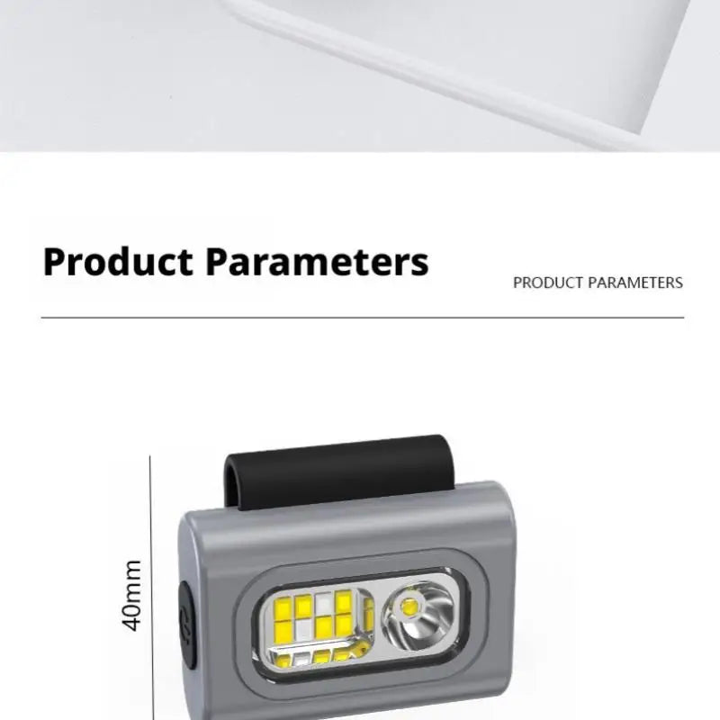 SHINEKNOT Magnetic LED Chest Lamp – Night Running & Fishing Portable LED Chest Lamp Zpaxo