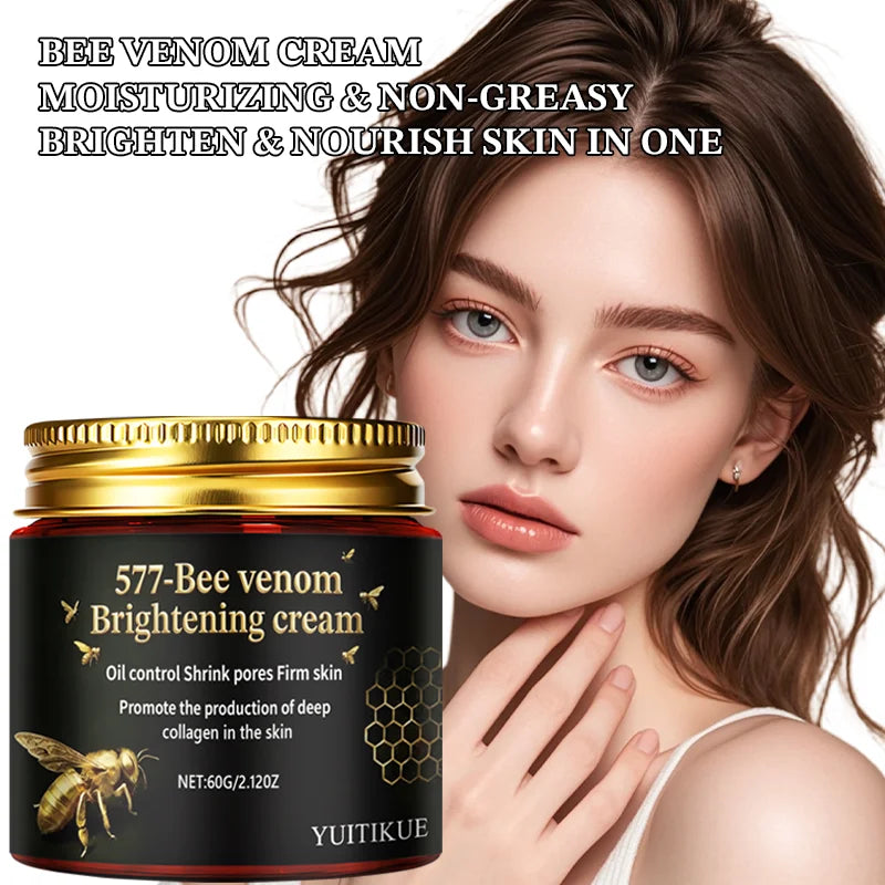 YUITIKUE Bee Venom Face Cream – Brighten & Moisturize All Skin Face Moisturizer Cream Zpaxo
