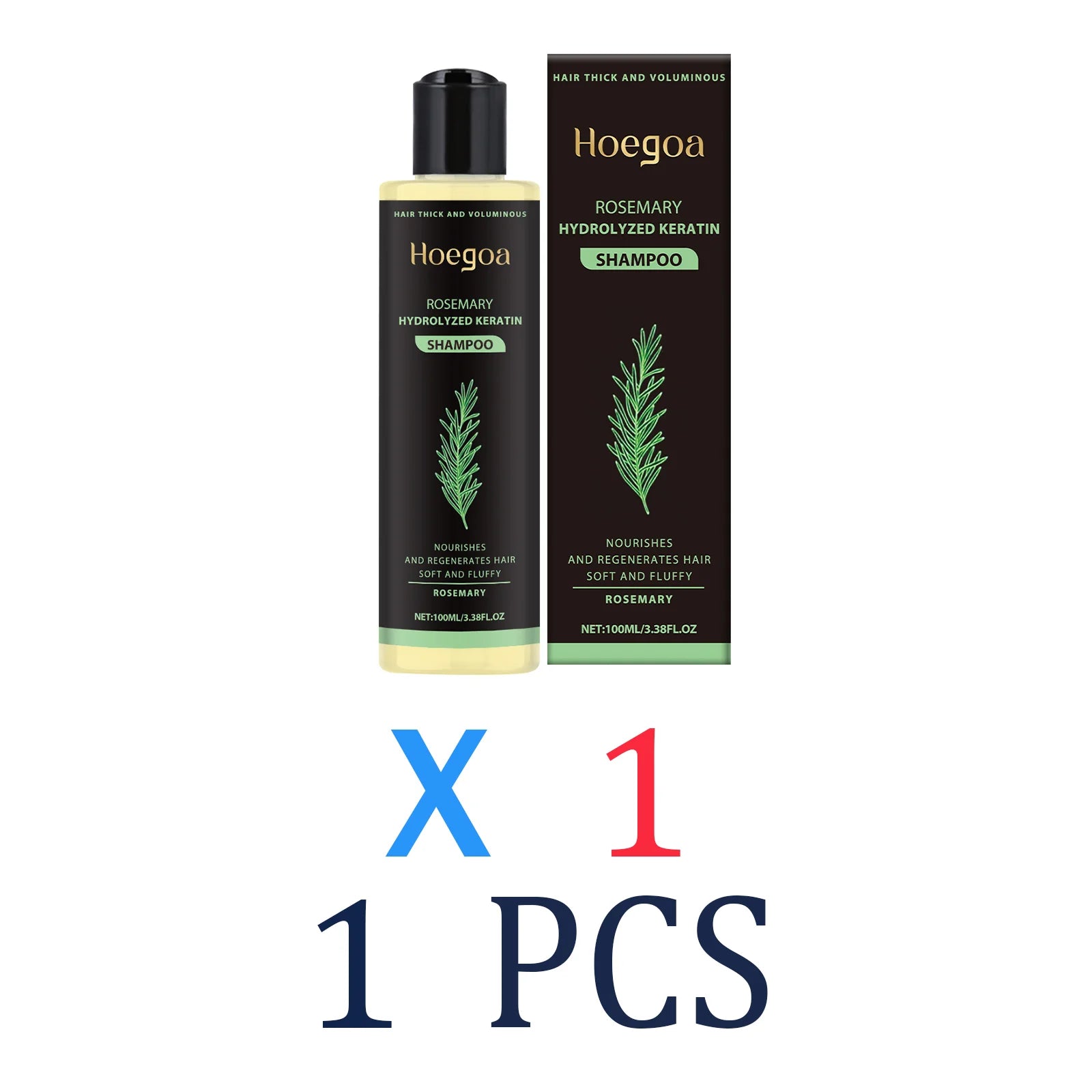 Rosemary Thickening Shampoo Hair Care Vitamin C Vitamin E Volumizing Moisturizing and Repairing Oil Control Deep Hydration Lock Zpaxo 1 Pcs