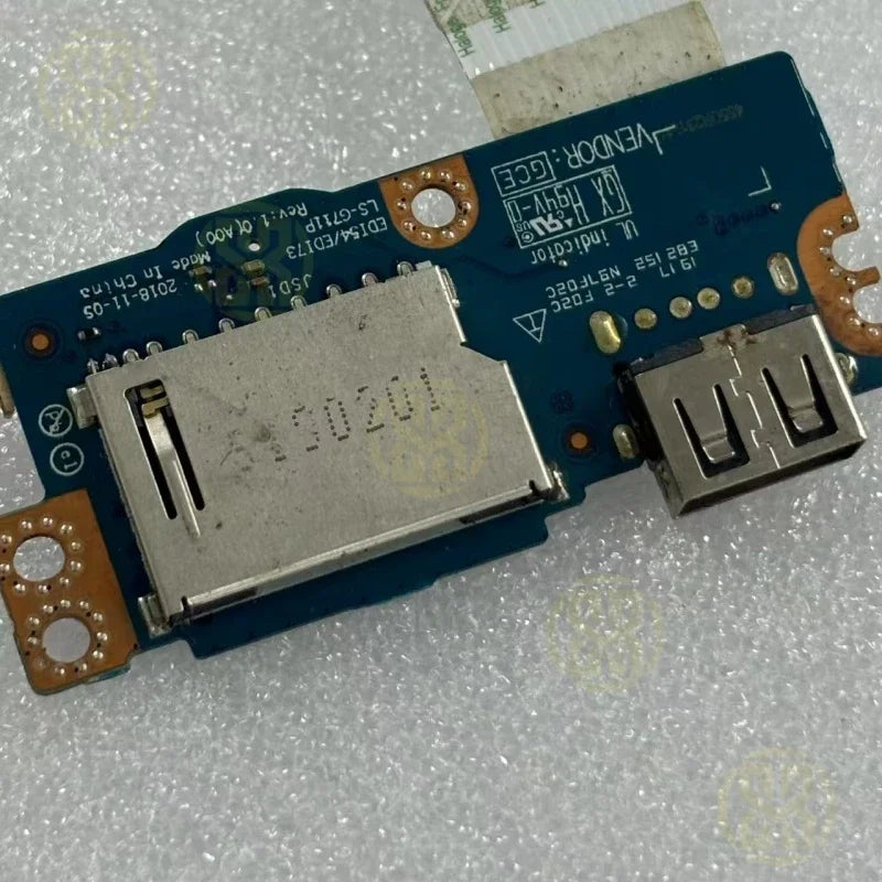Dell Inspiron 3583 USB Card Reader CN-0C4NN1 0C4NN1 LS-G711P Test OK