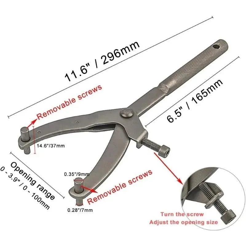 Y-Type Flywheel Spanner Wrench – Scooter & Moped Magneto Tool