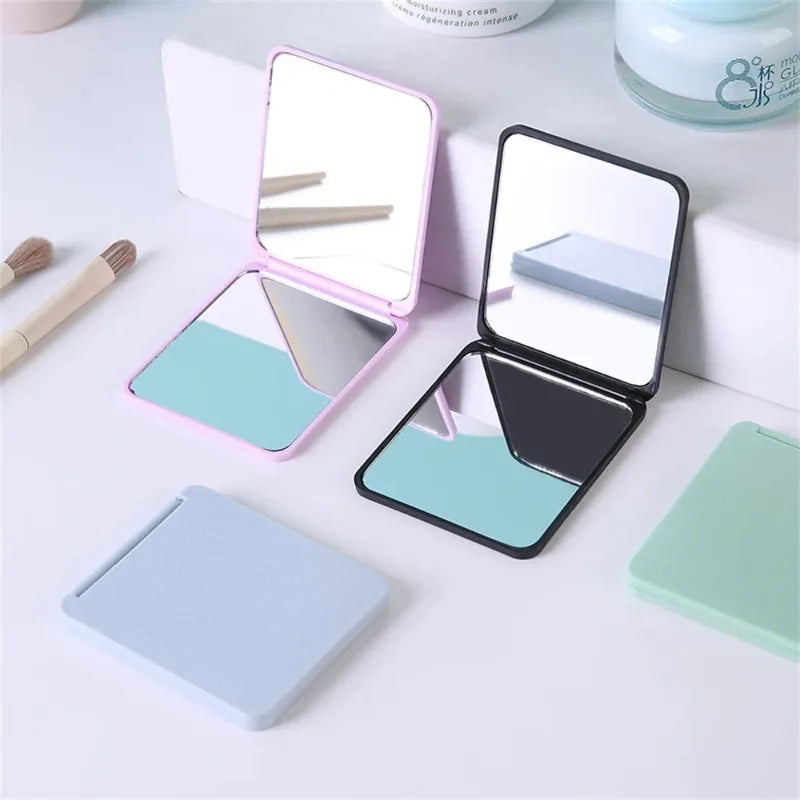 Foldable Double-Sided Pocket Makeup Mirror – Portable Mini Pocket Makeup Mirror Zpaxo
