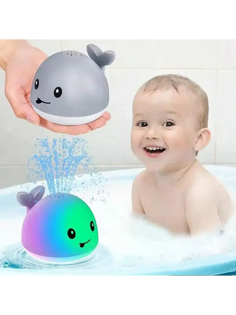 Baby Bath Toys Toddler Kids Ages 1-3 Light Up Whale Toy Sprinkler