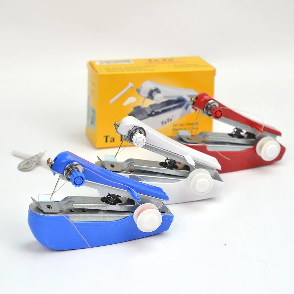 Portable Handheld Mini Sewing Machine – Manual DIY Stitch Tool