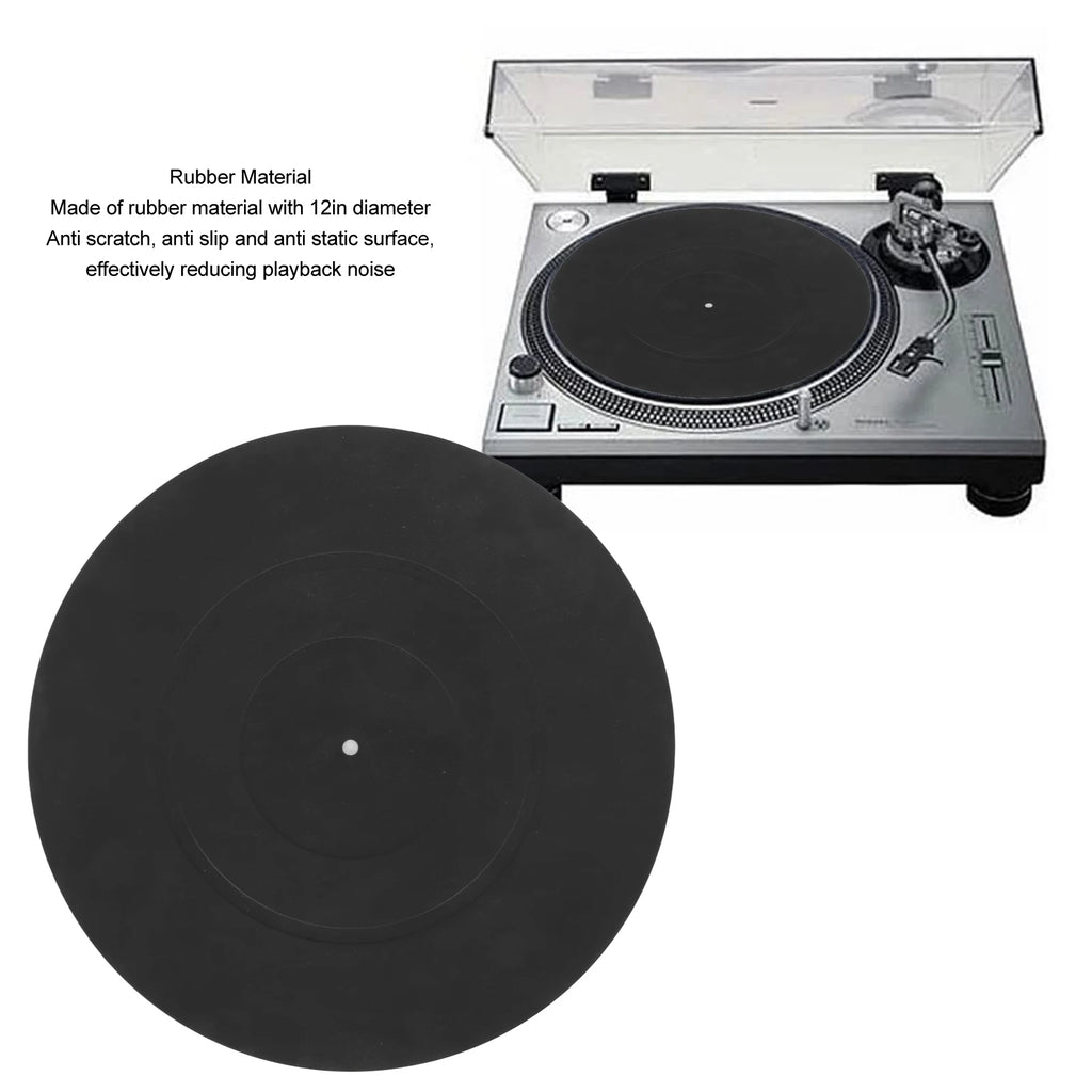Vinyl Record Mat Turntable Platter Vibration Reduction Static