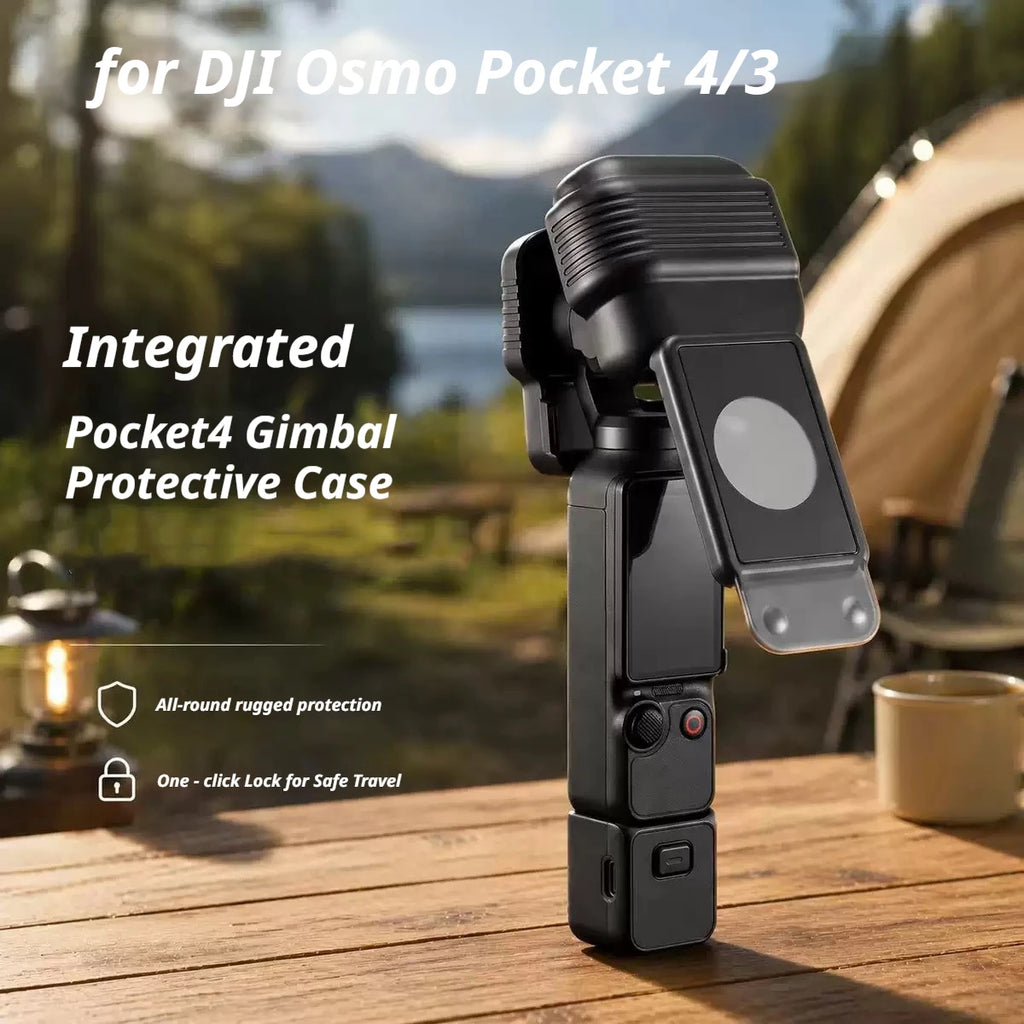 DJI Osmo Pocket 4/3 Protective Case – Lens & Screen Guard Camera Protective Case Zpaxo