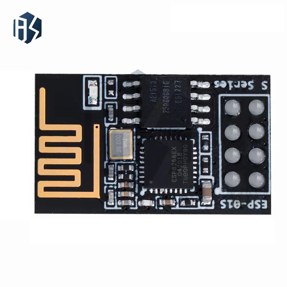ESP-01/ESP-01S ESP8266 WiFi Development Board – CP2104 USB-to-TTL Auto-Flasher with One-Click Firmware Upload (No Manual Reset) Zpaxo