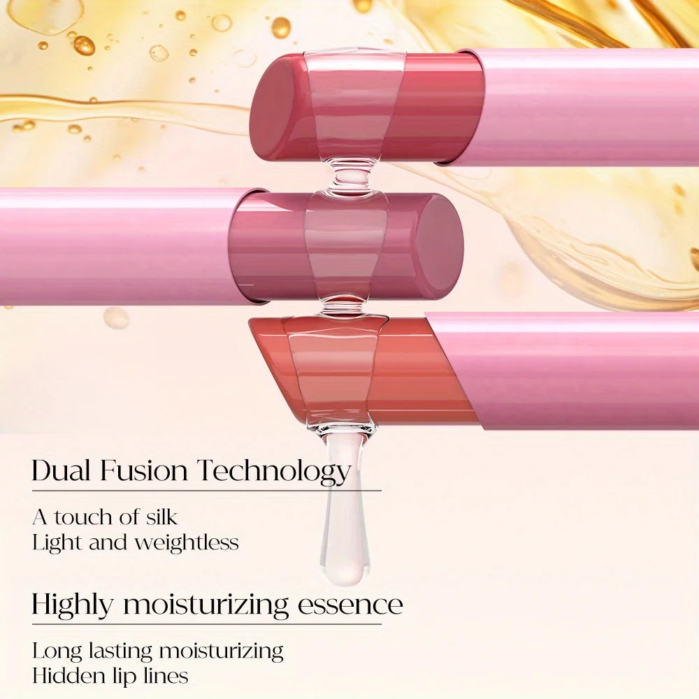 Light-holding mirror solid lip gloss, water-gloss mirror lip glaze, not easy to stick to the cup, long-lasting moisturizing Zpaxo