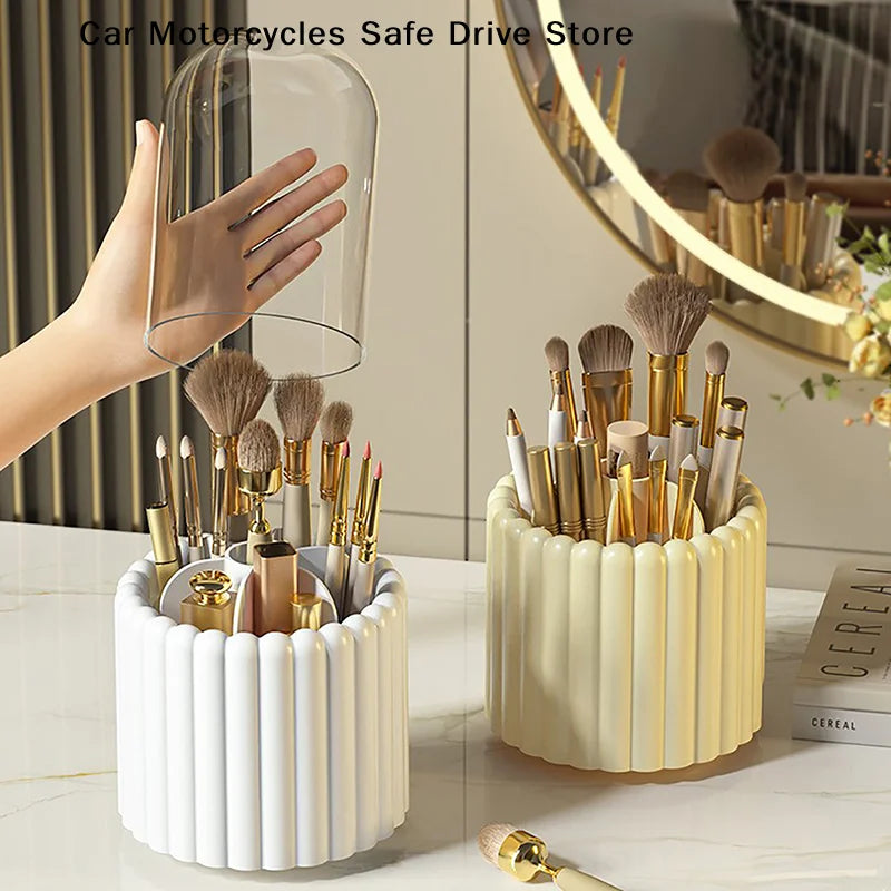 360 Rotating Makeup Desktop Cosmetic Storage Box Organizer Large