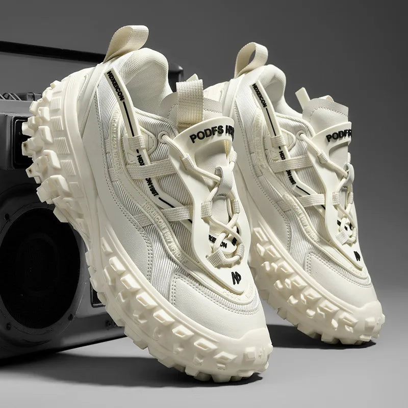 Men's Shoes Sneakers Casual Luxury Trainers Race Running Breathable