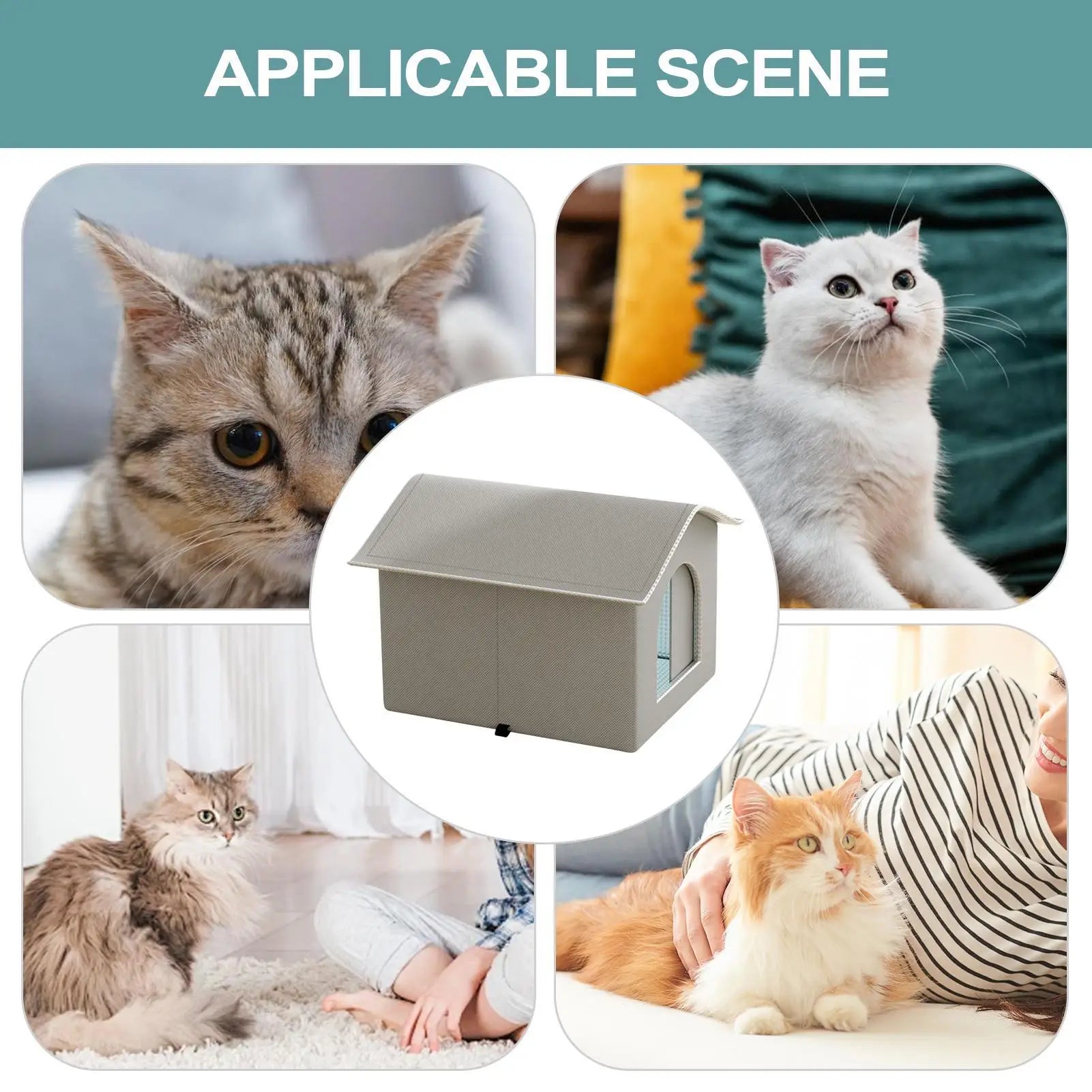 Summer Non-electric Cooling Pet House Ice Packs Four Seasons Bed