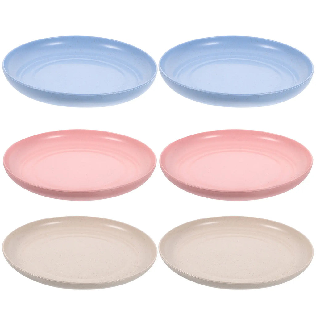 Cat Food Bowl Shallow Round Dishes Stable Easy Clean Feeding Wet Dry