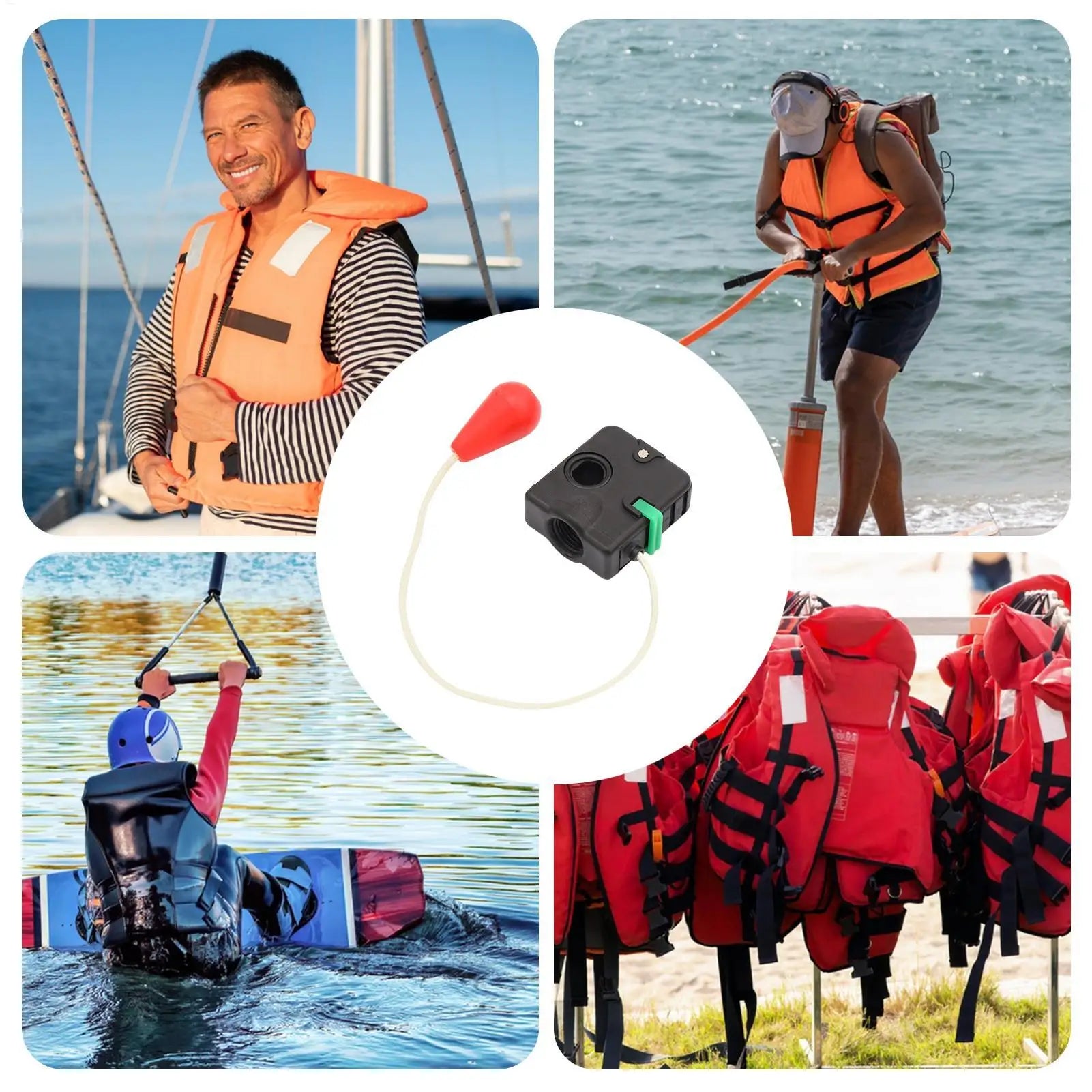 Life Vest Automatic Inflator Device Jacket Pump Inflation Switches