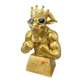 Goat Award Muscle Goat Football Player Award Humorous Desk Figurine for Players Winners Athletes Captains League Home Apartment Zpaxo A China Mainland