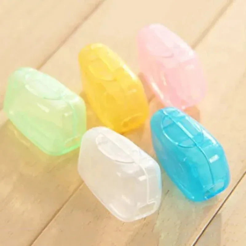 Toothbrush Head Covers – Dustproof Travel Caps | 5–30 Pack