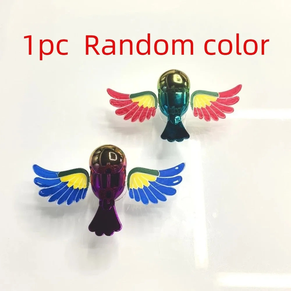 Shaking Wings Design Motorcycle Rearview Mirror Decoration Decorative Accessories Bird Shape Car Sunroof Decoration Zpaxo Random color