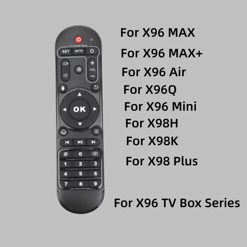 1/2pcs Universal Remote Control Replacement For Original X96 Series X96Q X96 MAX X98K X98H X96mini X98 Plus TV BOX Controller Zpaxo