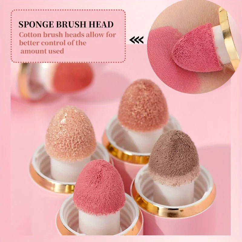 Easy to color and trim matte liquid blush naturally clear Zpaxo
