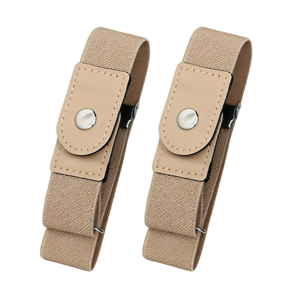 No Buckle Belt Adjustable Elastic Waist Band Invisible Belt Buckle-Free Belts for Women Men Jean Pants No Buckle Waist Belt Zpaxo