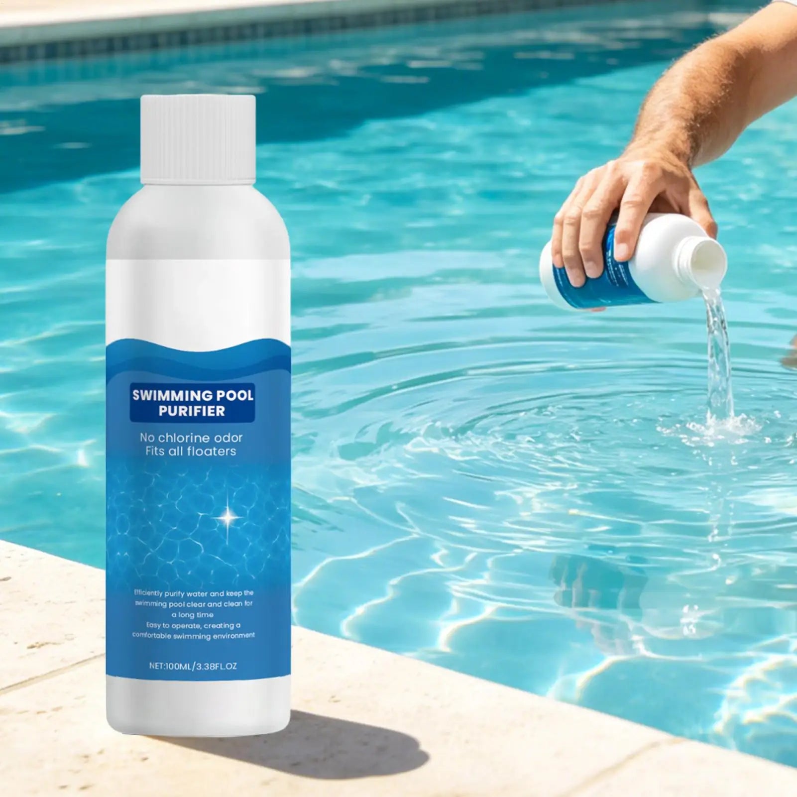 Swimming Pool Clarifier Fast Cleaning Clarifying Solution Quick