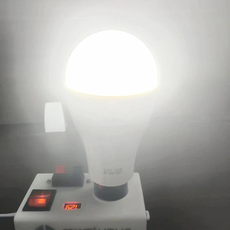 E27 LED Emergency Light Bulb with Built-In Battery Backup