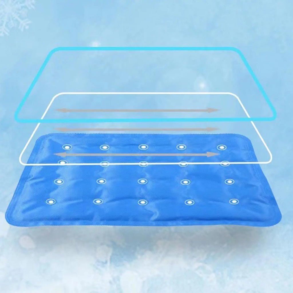 Cooling Pad Dog Thickened Portable Breathable Foldable Cat Bed Mat