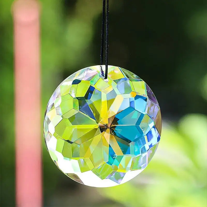 30mm Crystal Prism Suncatcher – Rainbow Maker Home Decor