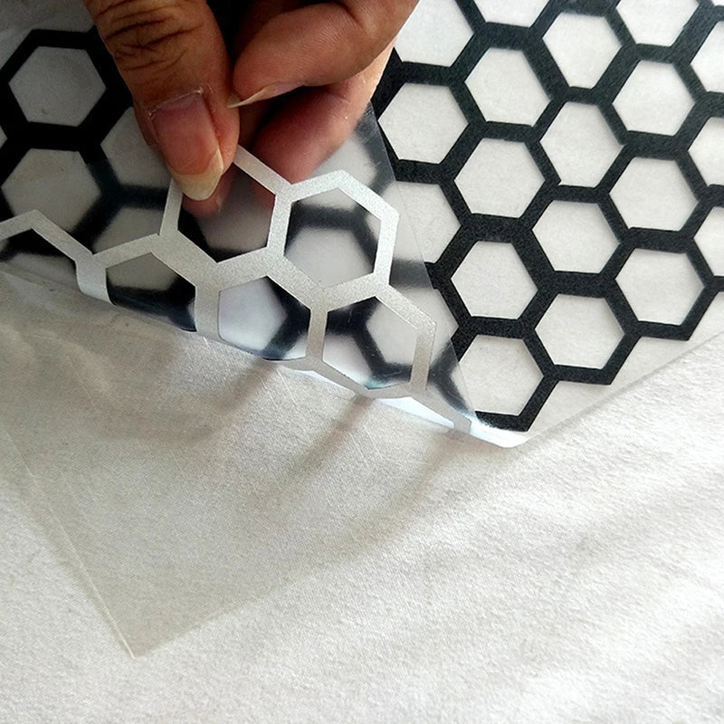 Motorcycle Sticker Honeycomb Helmet Decals Stickers Decal Waterproof